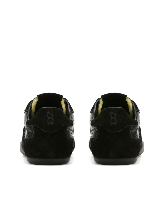 Mystic 3 Black Croc/Suede