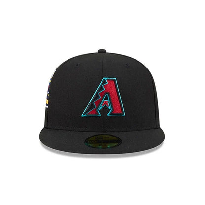 New Era Arizona Diamondbacks MLB Hidden Hit Black 59FIFTY Fitted Cap