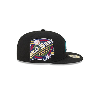 New Era Arizona Diamondbacks MLB Hidden Hit Black 59FIFTY Fitted Cap