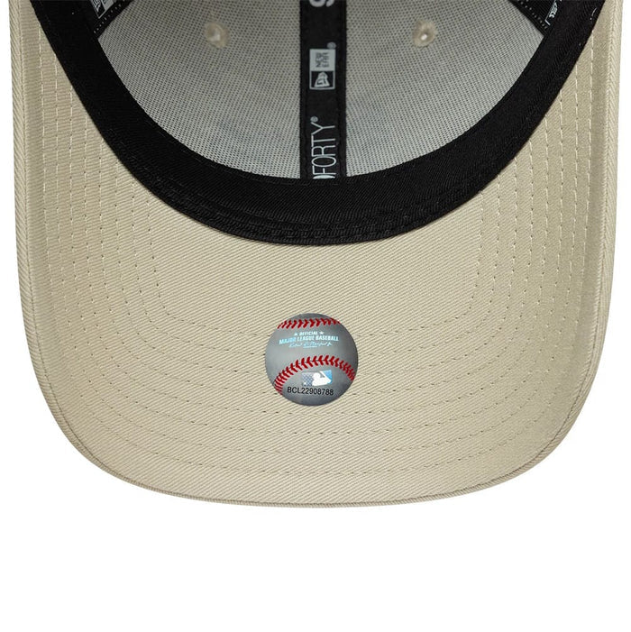 NEW ERA Athletics MLB Team Outline Cream 9FORTY Adjustable Cap