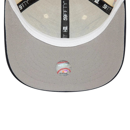 NEW ERA Detroit Tigers MLB Team Wings Light Beige 59FIFTY Fitted Cap