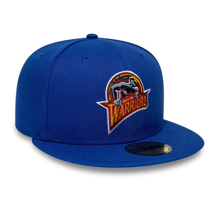 NEW ERA Golden State Warriors NBA Hardwood Classic Blue 59FIFTY Fitted Cap