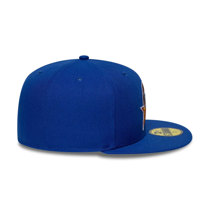 NEW ERA Golden State Warriors NBA Hardwood Classic Blue 59FIFTY Fitted Cap
