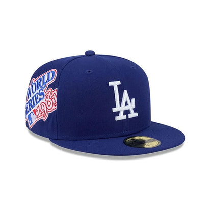 New Era LA Dodgers MLB Hidden Hit Dark Blue 59FIFTY Fitted Cap