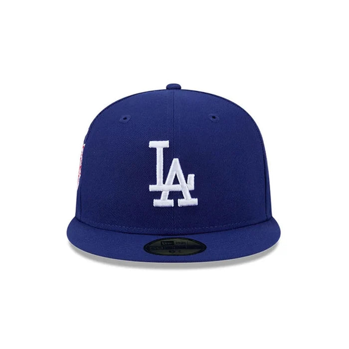 New Era LA Dodgers MLB Hidden Hit Dark Blue 59FIFTY Fitted Cap