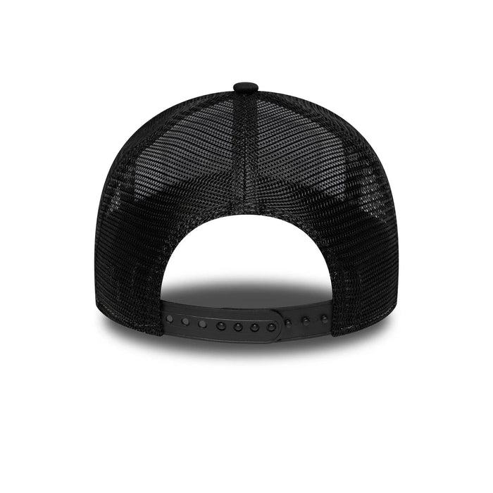 New Era Location Patch Black 9FORTY A-Frame Trucker Cap