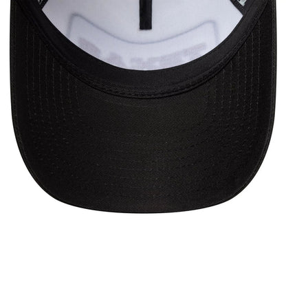 New Era Location Patch Black 9FORTY A-Frame Trucker Cap