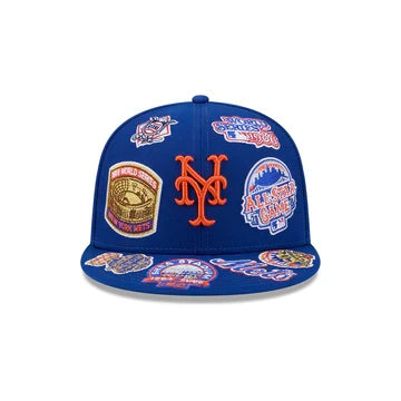 New Era New York Mets MLB All Over Team 59FIFTY Fitted Cap