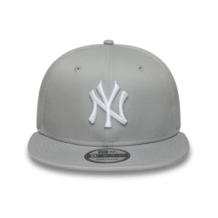 NEW ERA New York Yankees MLB League Essential Grey 9FIFTY Snapback Adjustable Cap