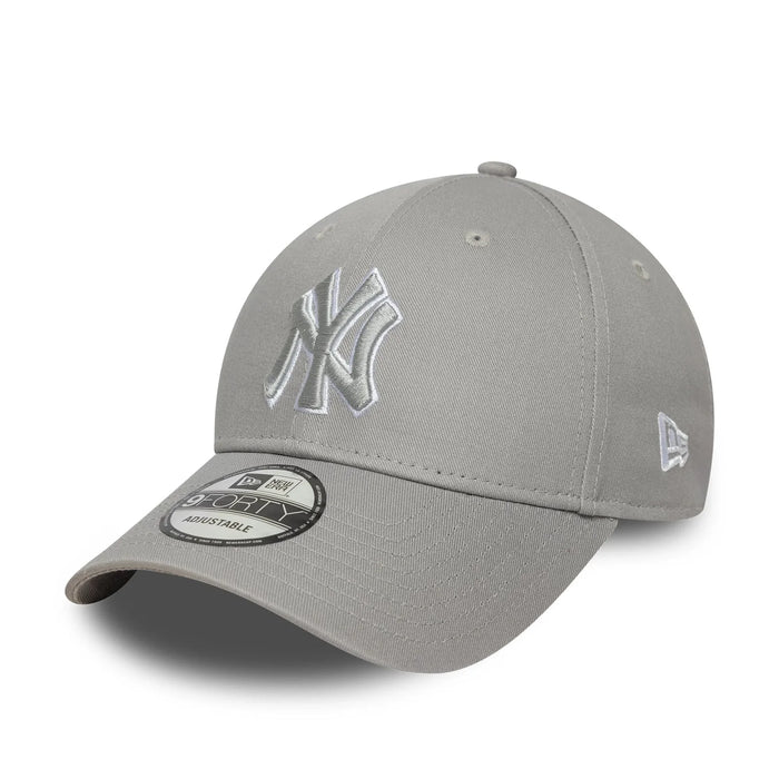 New Era New York Yankees MLB Outline Grey 9FORTY Adjustable Cap