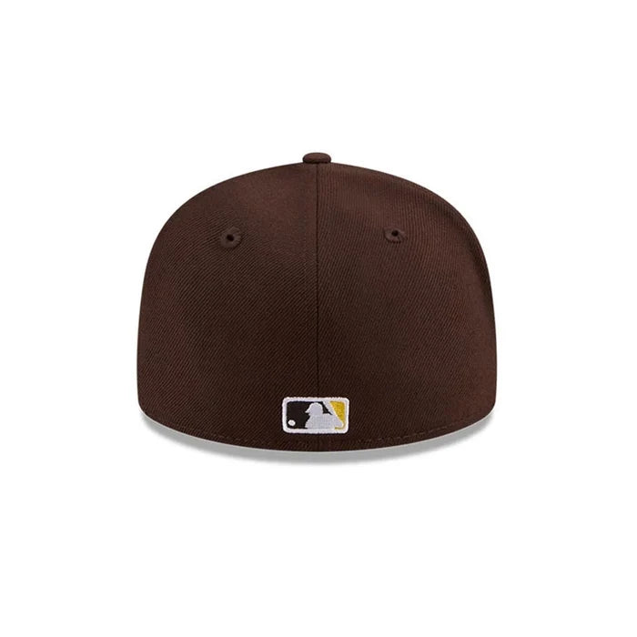 New Era San Diego Padres MLB Hidden Hit Dark Brown 59FIFTY Fitted Cap