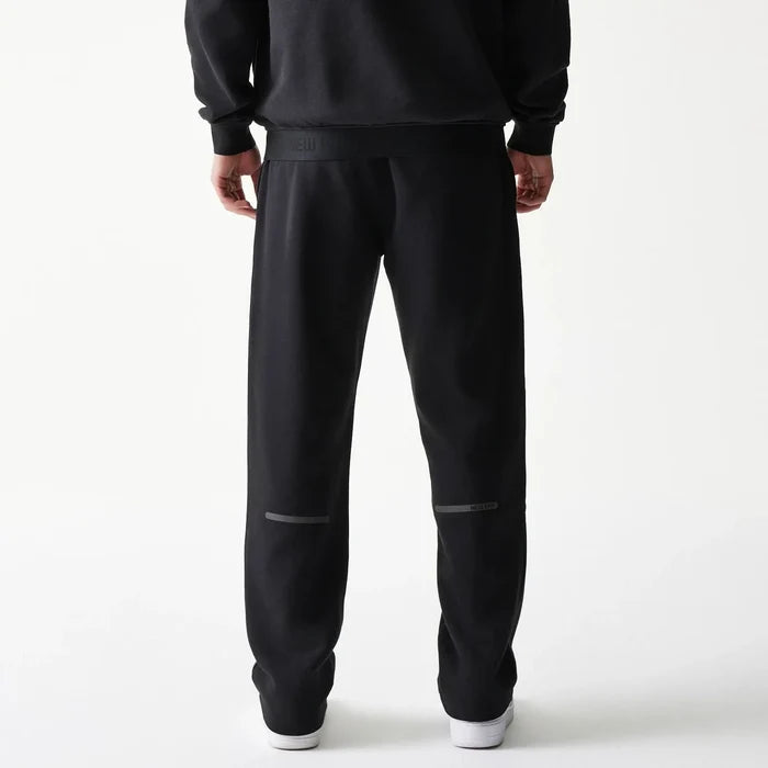 New Era Tech Black Straight Leg Joggers