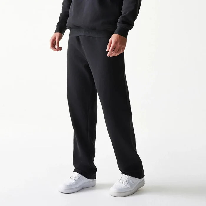 New Era Tech Black Straight Leg Joggers