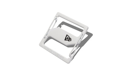 New Era White Cap Clip