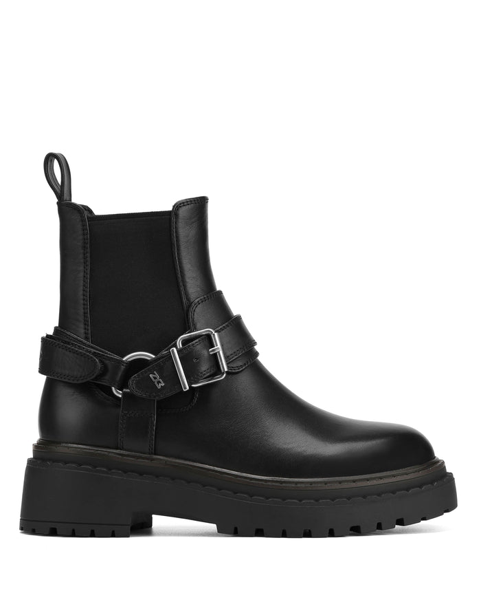 Pembroke Black Leather