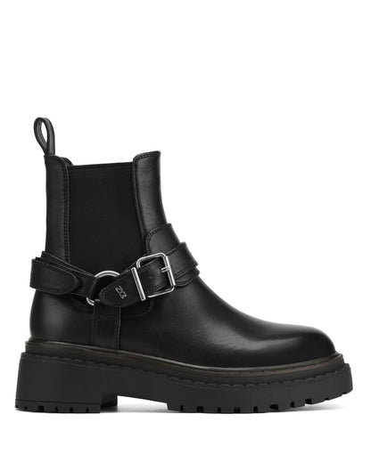 Pembroke Black Leather