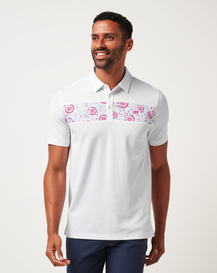 Performance Pique Flourish Polo