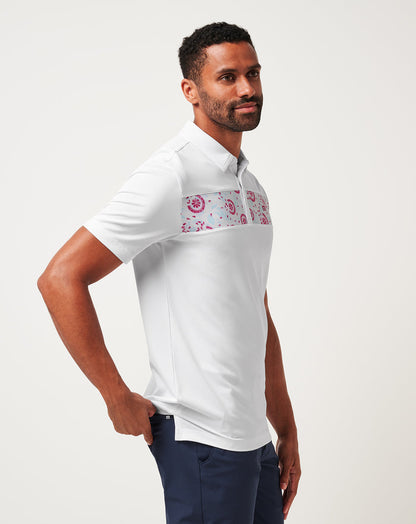 Performance Pique Flourish Polo