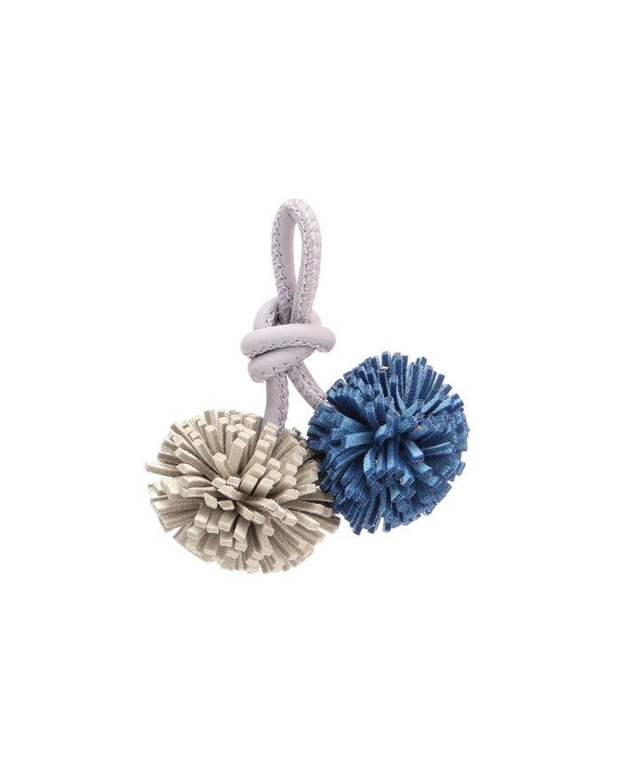 Pretty Pompom Blue/Grey