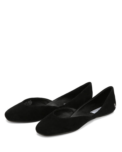 Rin Black Kid Suede