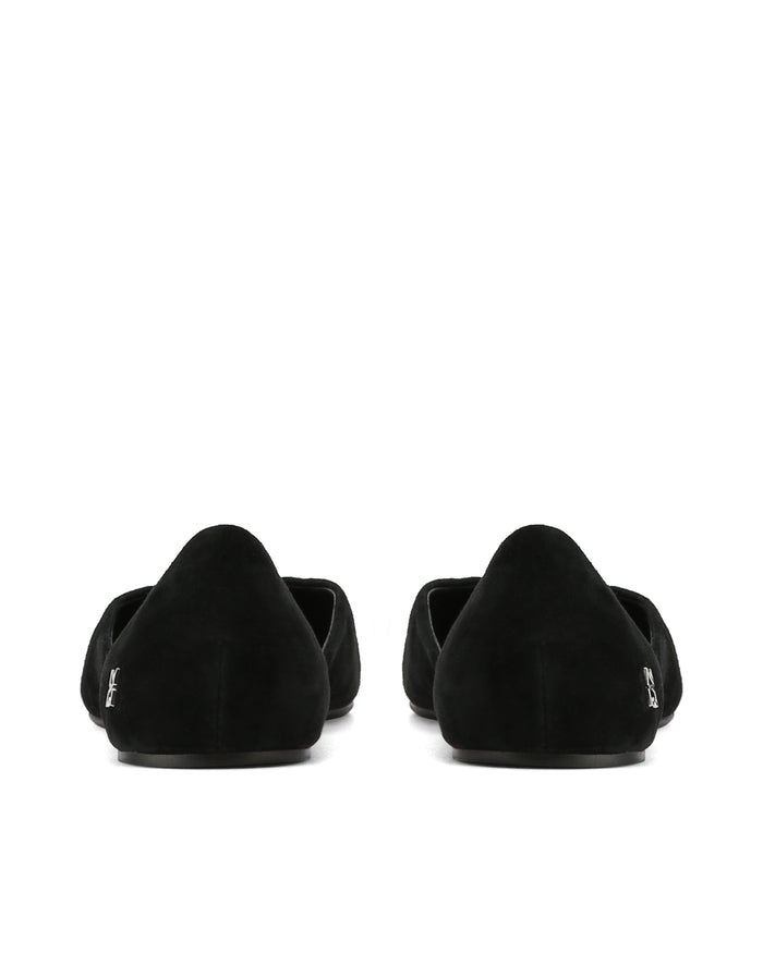 Rin Black Kid Suede
