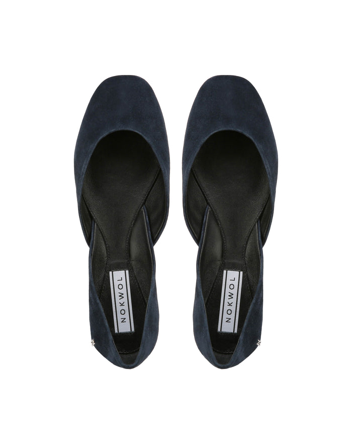 Rin Navy Suede
