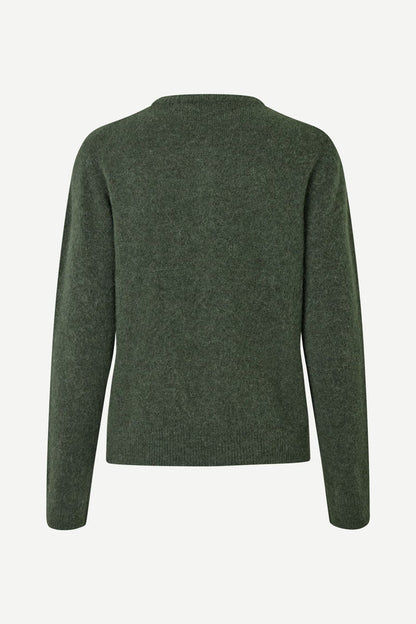 Samsoe – Nor Short Cardigan in Forest Night