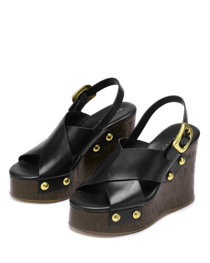 Sia Black Leather