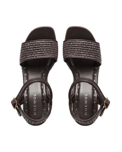 Sima Brown Raffia
