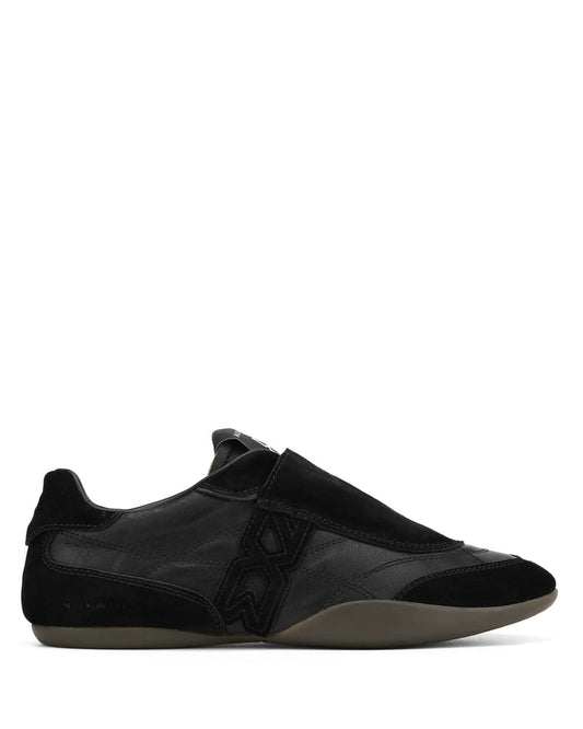 Sport Chic Black Leather/Suede