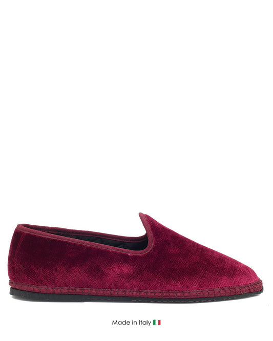 Vida Burgundy Velvet