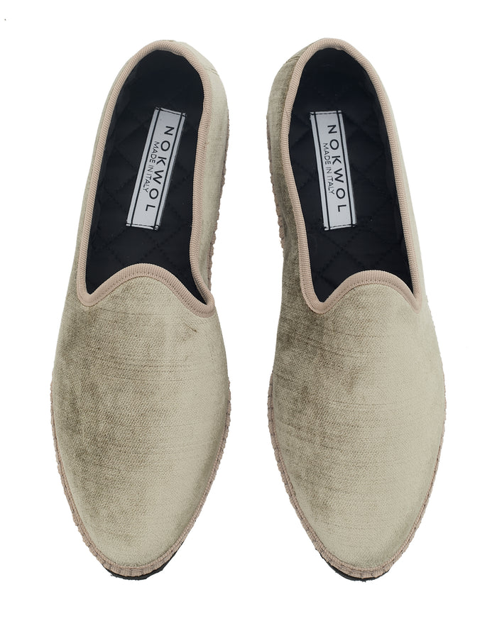 Vida Taupe Velvet