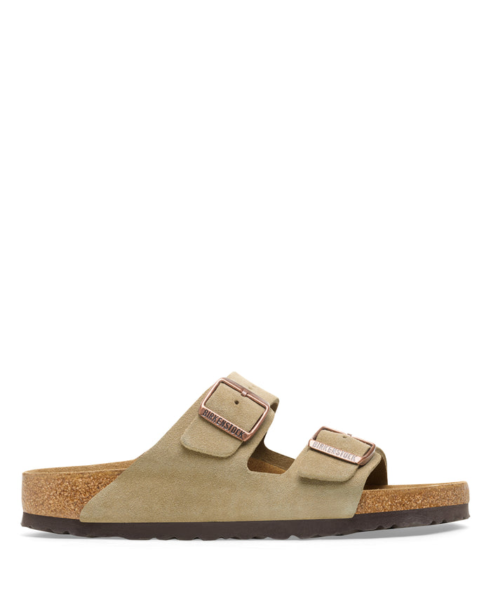 W Arizona Taupe Suede 51461