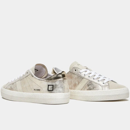 W Hill Low Stardust Platinum Leather