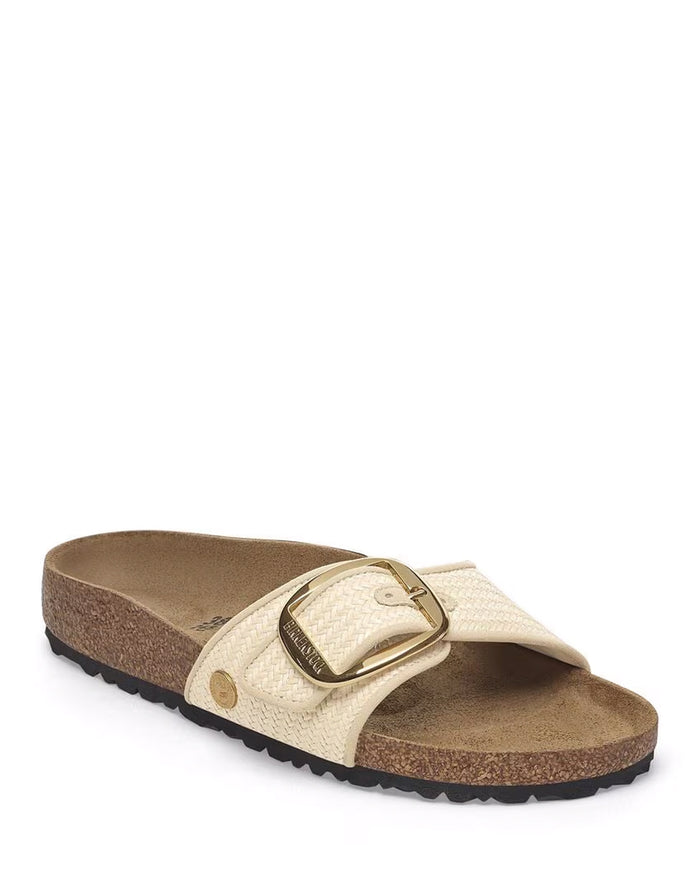 W Madrid Big Buckle Natural TEX Raffia 1029035