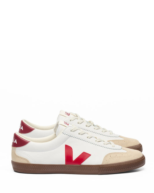 W Volley White/Pekin/Bark O.T. Leather VO2003533