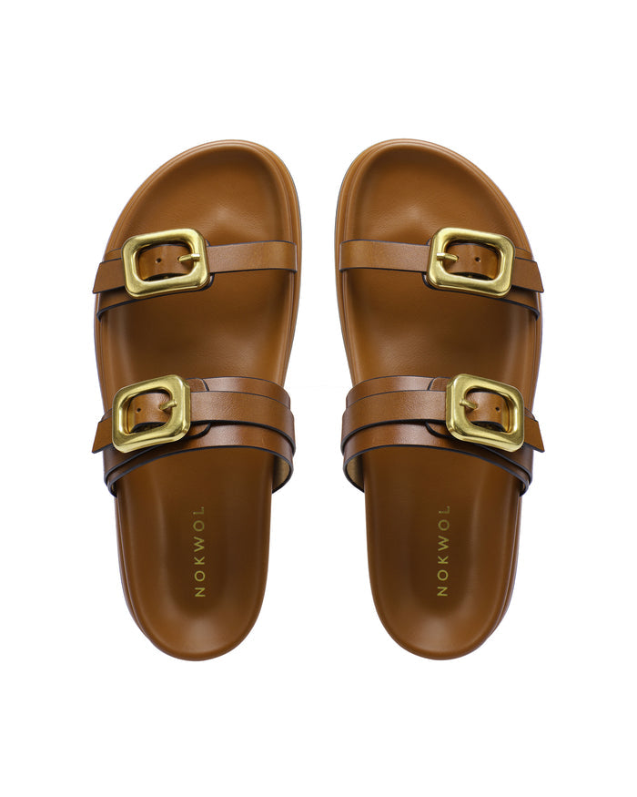Zaz Tan Leather